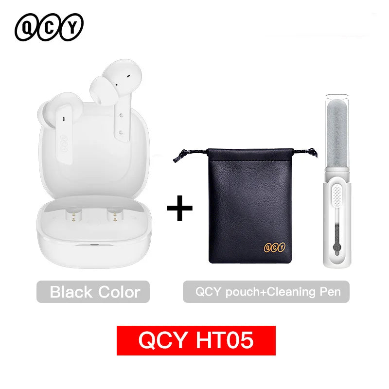 QCY HT05 ANC Wireless Earphone 40dB Noise Cancelling TWS