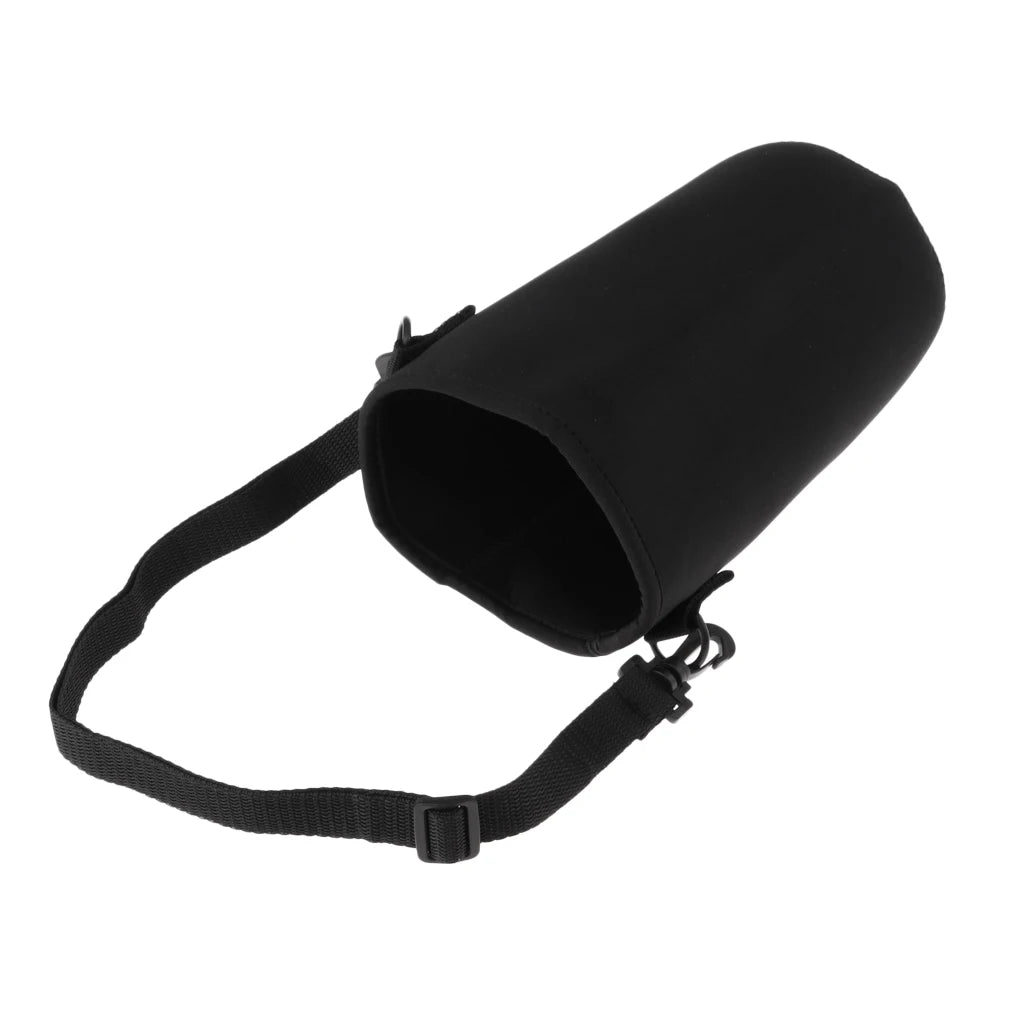 Insulated Neoprene Water Bottle Holder with Adjustable Strap