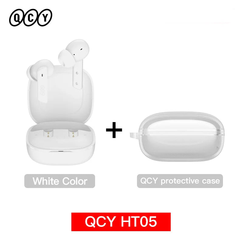 QCY HT05 ANC Wireless Earphone 40dB Noise Cancelling TWS