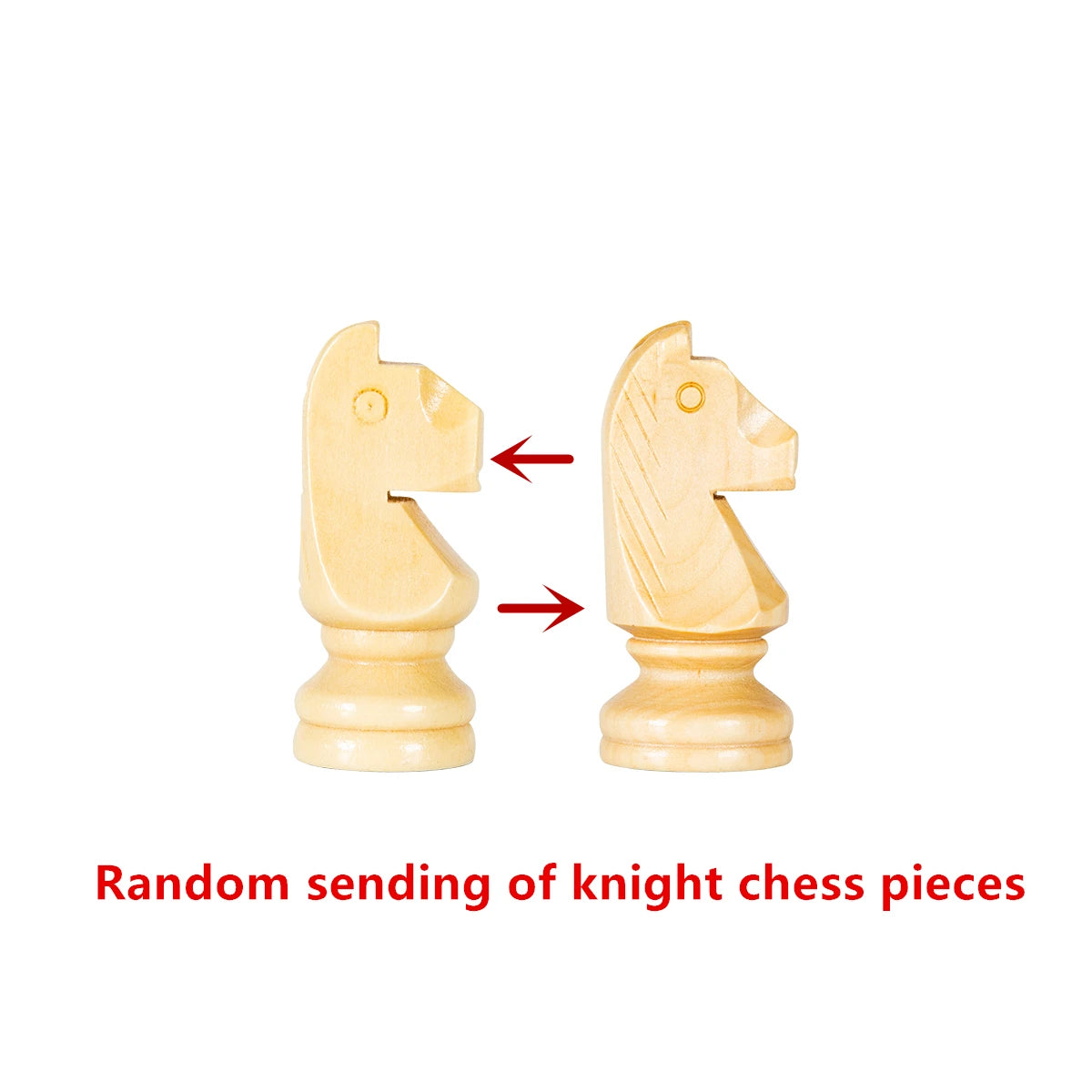 Chess Solid Wood Pieces High-Grade Set Folding Board 39cm
