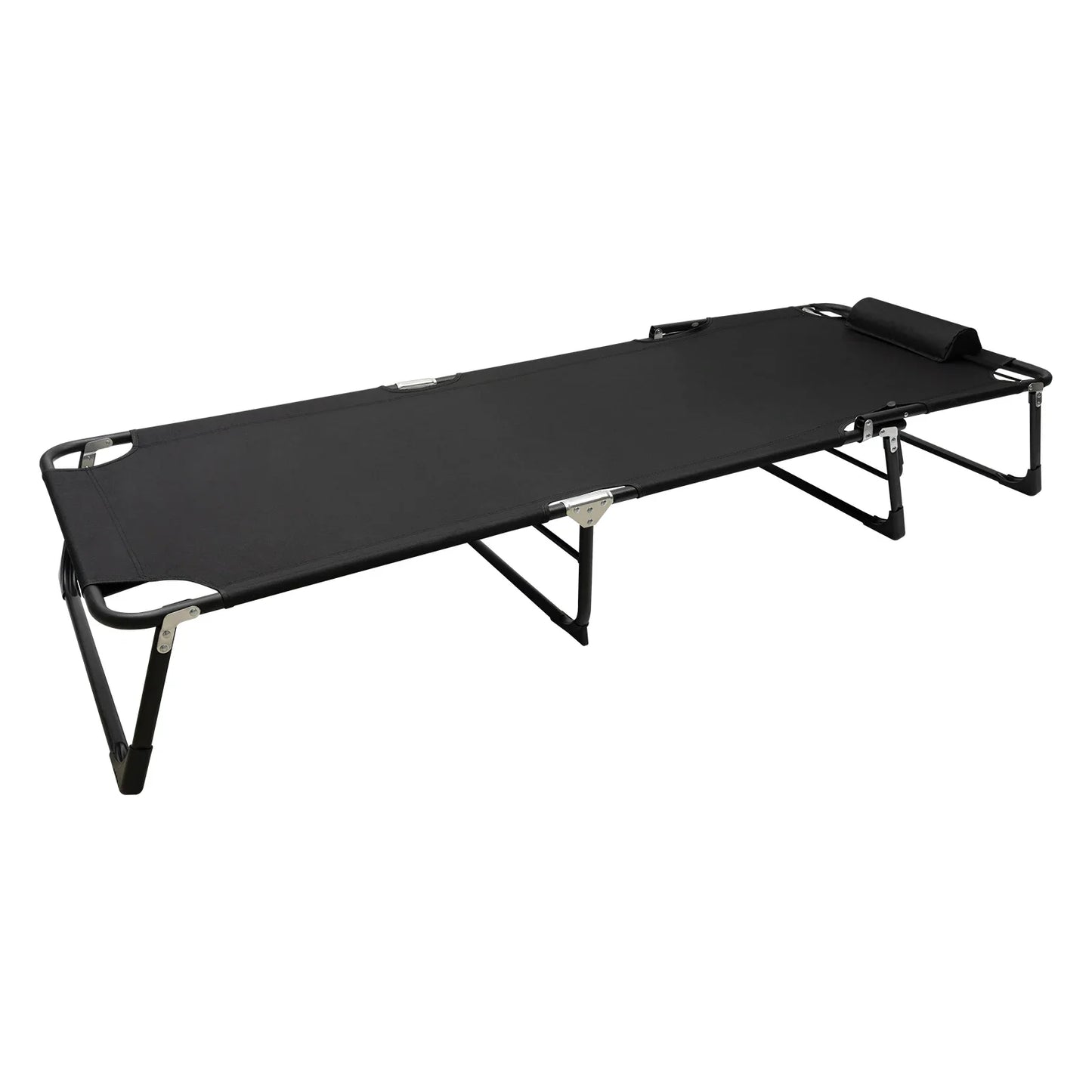 Bymaocar Portable Folding Camping Cot With 4 Positions