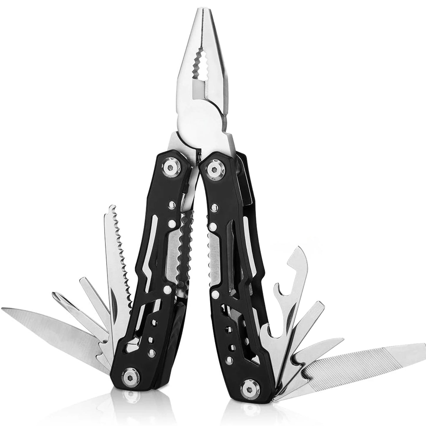 Multifunctional Outdoor Folding Pliers and Pocket Knife Tool