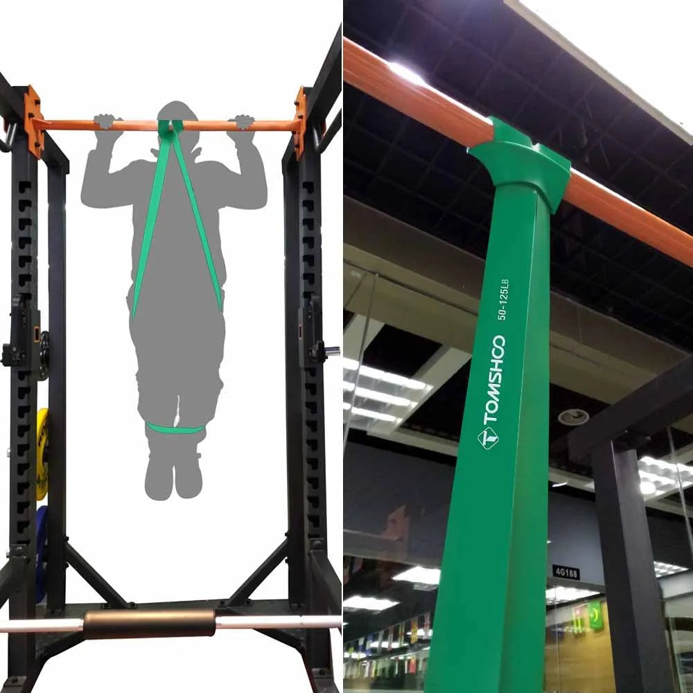 5 Packs Pull Up Assist Bands Set Resistance Loop Bands