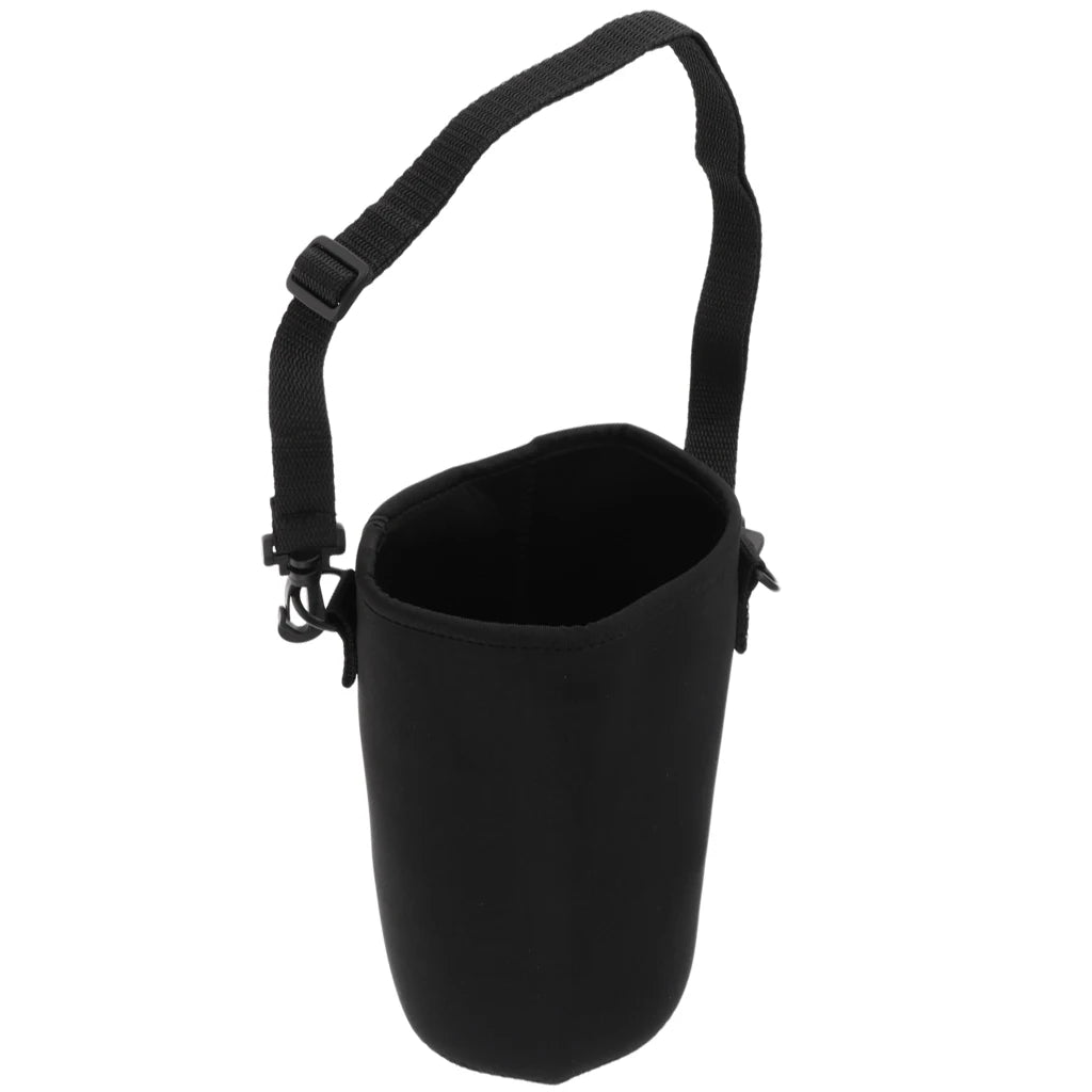 Insulated Neoprene Water Bottle Holder with Adjustable Strap
