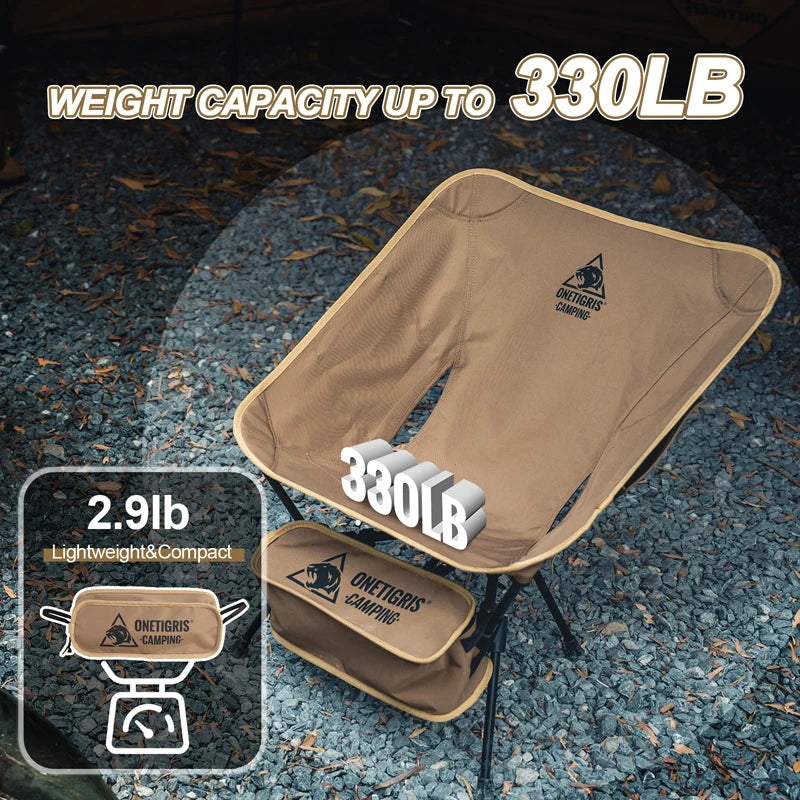 OneTigris Tigerblade Folding Camping Chair For Outdoors