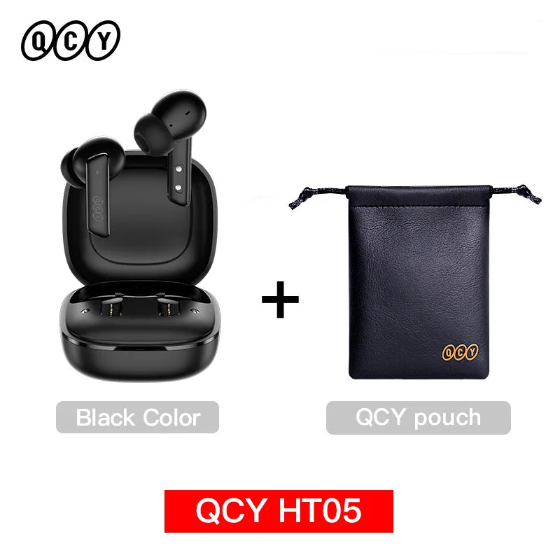 QCY HT05 ANC Wireless Earphone 40dB Noise Cancelling TWS