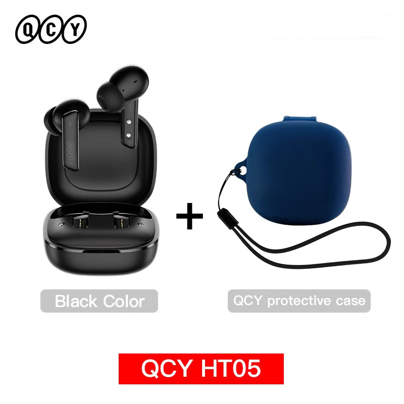 QCY HT05 ANC Wireless Earphone 40dB Noise Cancelling TWS