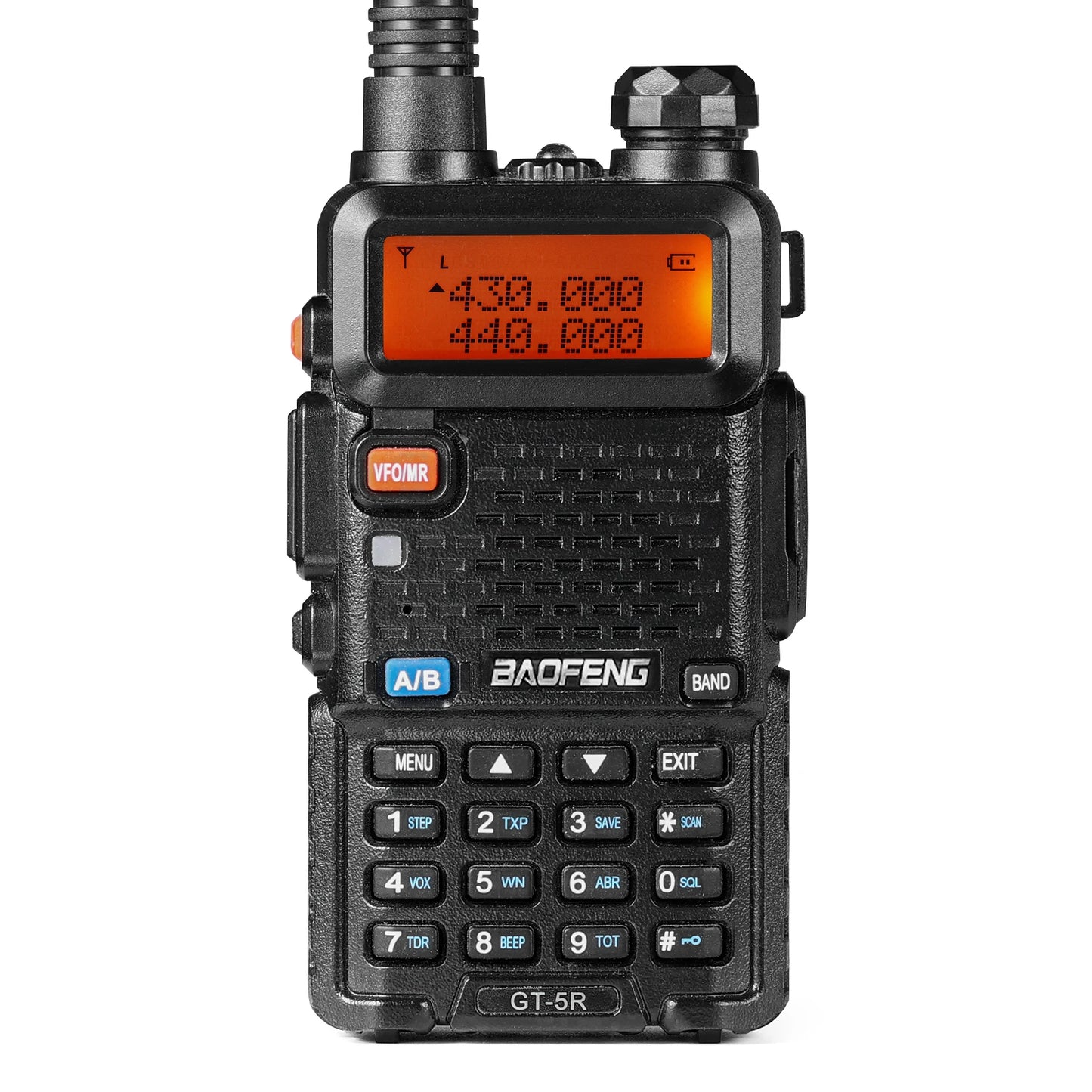 Baofeng GT-5R Handheld Ham Radio Multi-Band Walkie Talkies for Adults FCC Compliant Black
