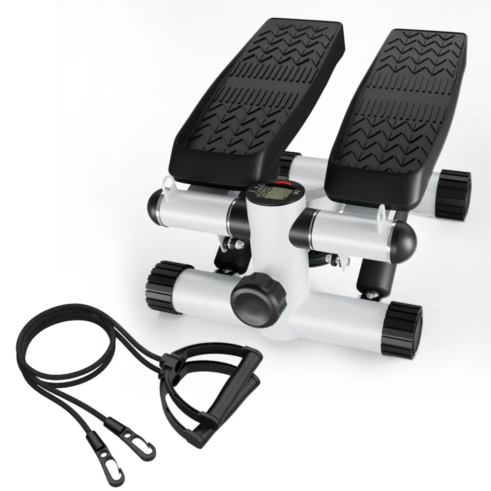 Steppers Exercise Stair Stepper with Resistance Bands 330LBS
