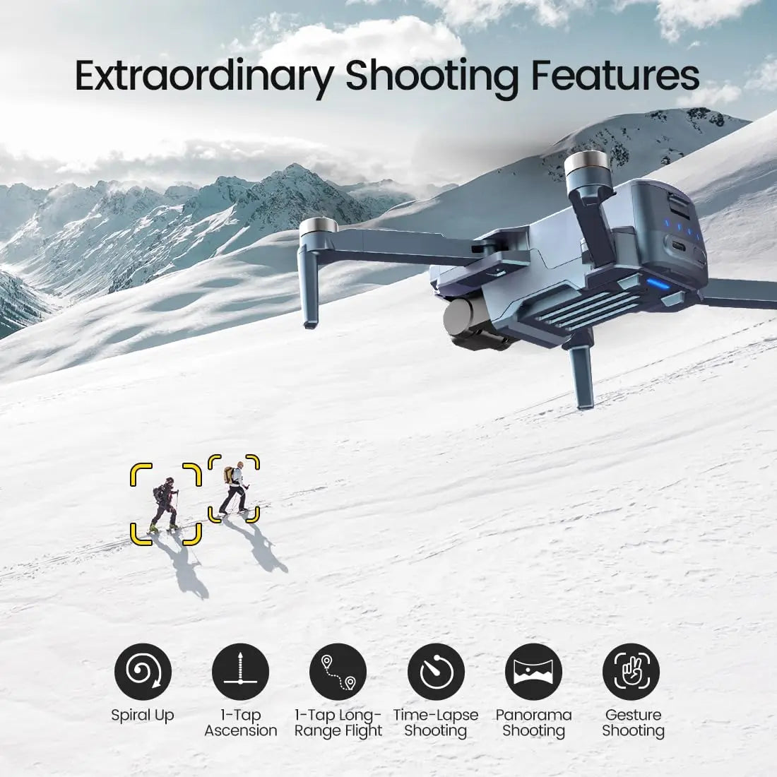 Holy Stone HS360S GPS Drone with 4K UHD Camera Features