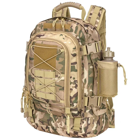 LQARMY 60L Military Tactical Backpack for Outdoor Travels