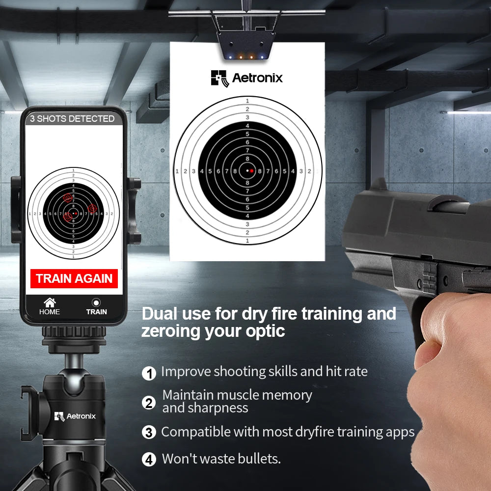 9mm Long Link Laser Training Cartridge Red Dot Tactical Bullet