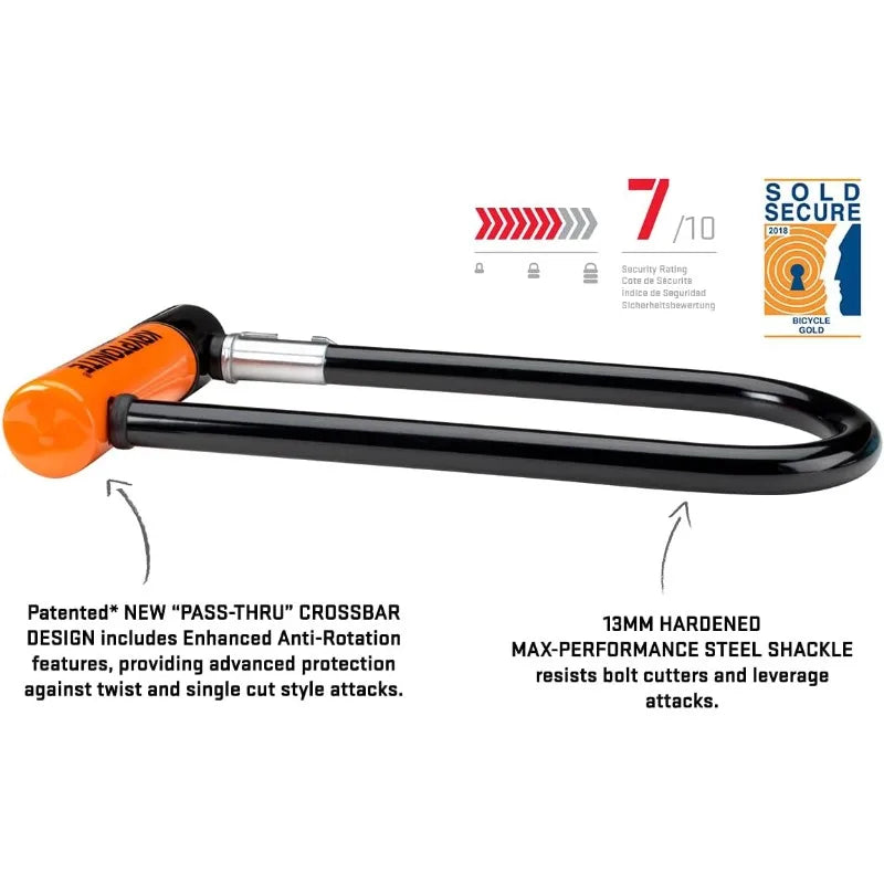 Kryptonite Evolution Mini-9 U-Lock Heavy Duty Anti-Theft