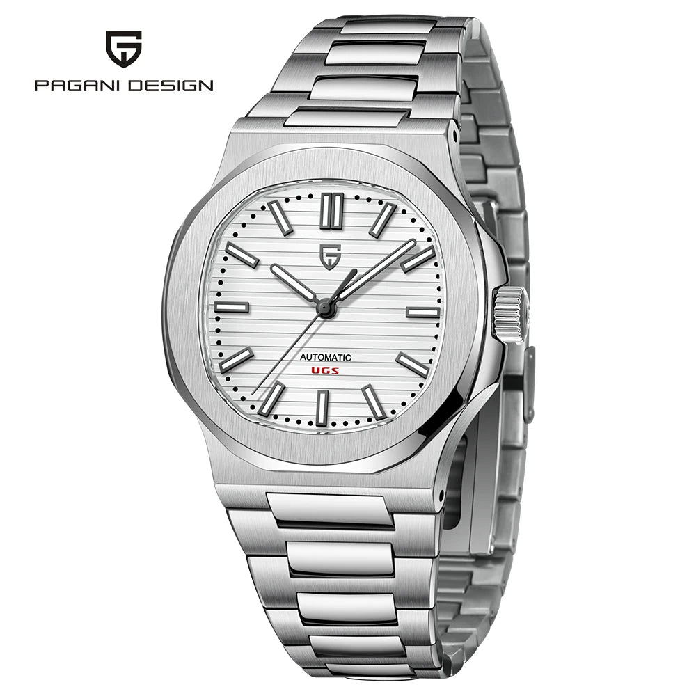 Pagani Design Luxury Automatic Mens Wristwatch Sapphire