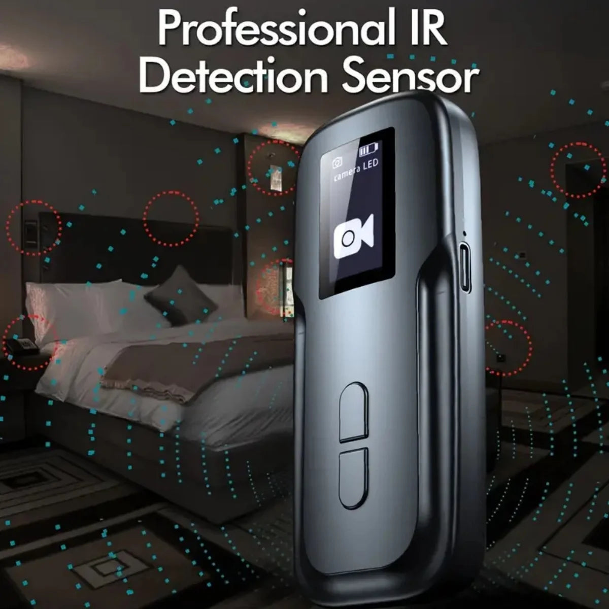 Hidden Camera Detectors Device Detector Spy RF Bug Signal Scanner