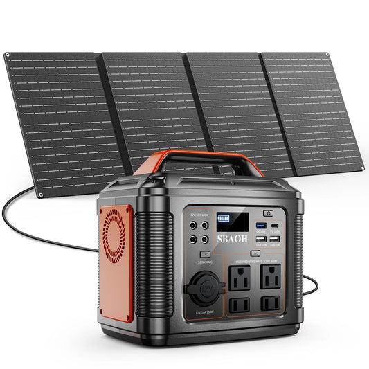 Portable Power Station for Camping and Emergency Backup Use