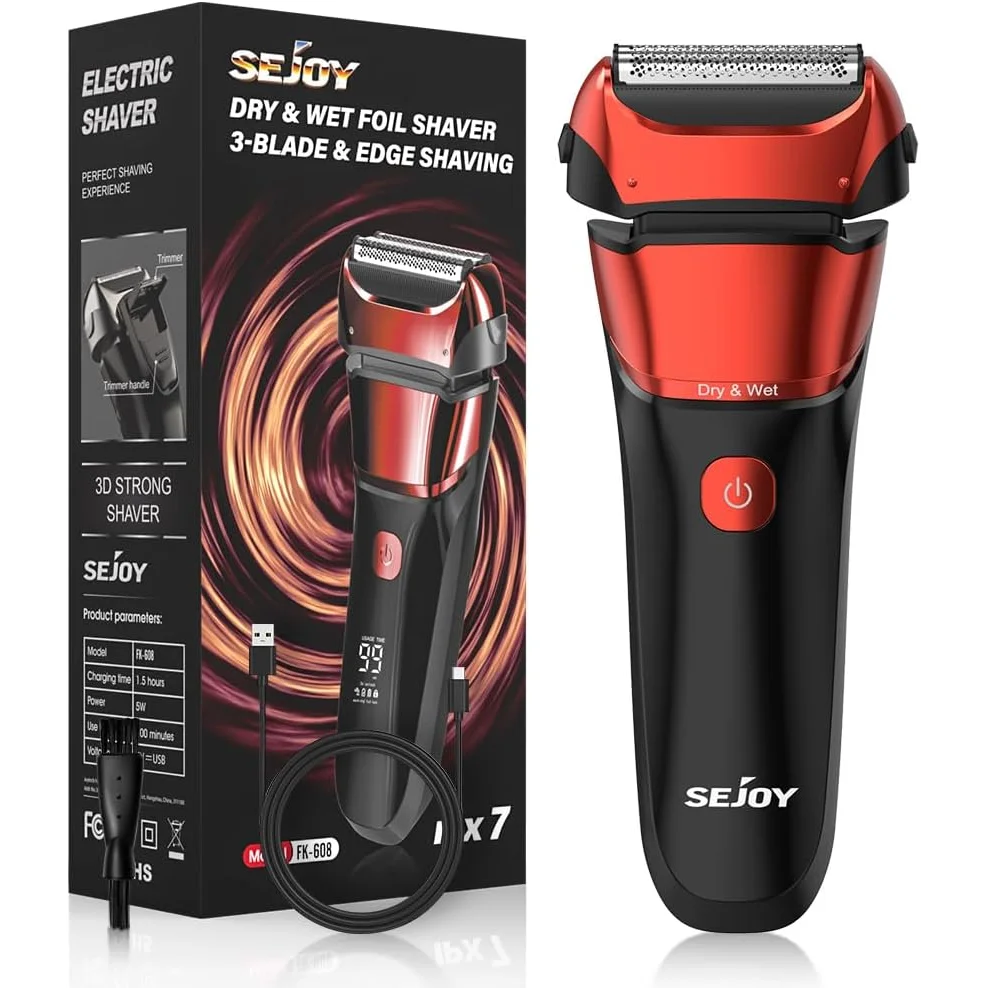 Sejoy Electric Razor for Men Electric Foil Shavers