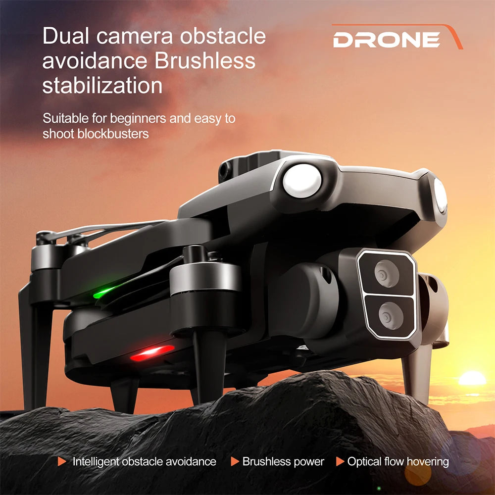 Foldable 4K Camera Drone with Obstacle Avoidance and Handbag