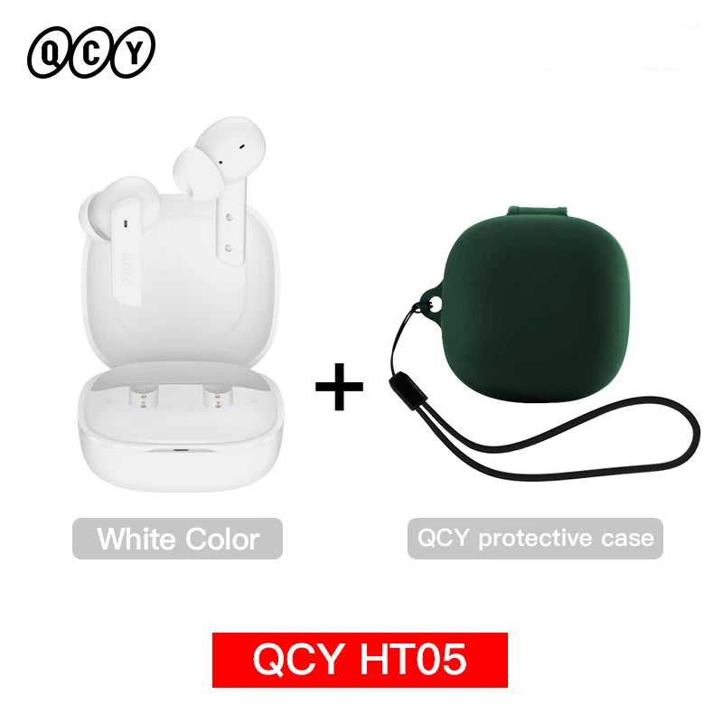 QCY HT05 ANC Wireless Earphone 40dB Noise Cancelling TWS