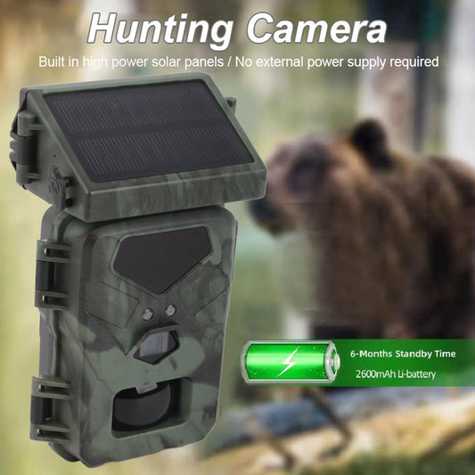 Hign-concerned Trail Camera IR Night Vision Waterproof Solar