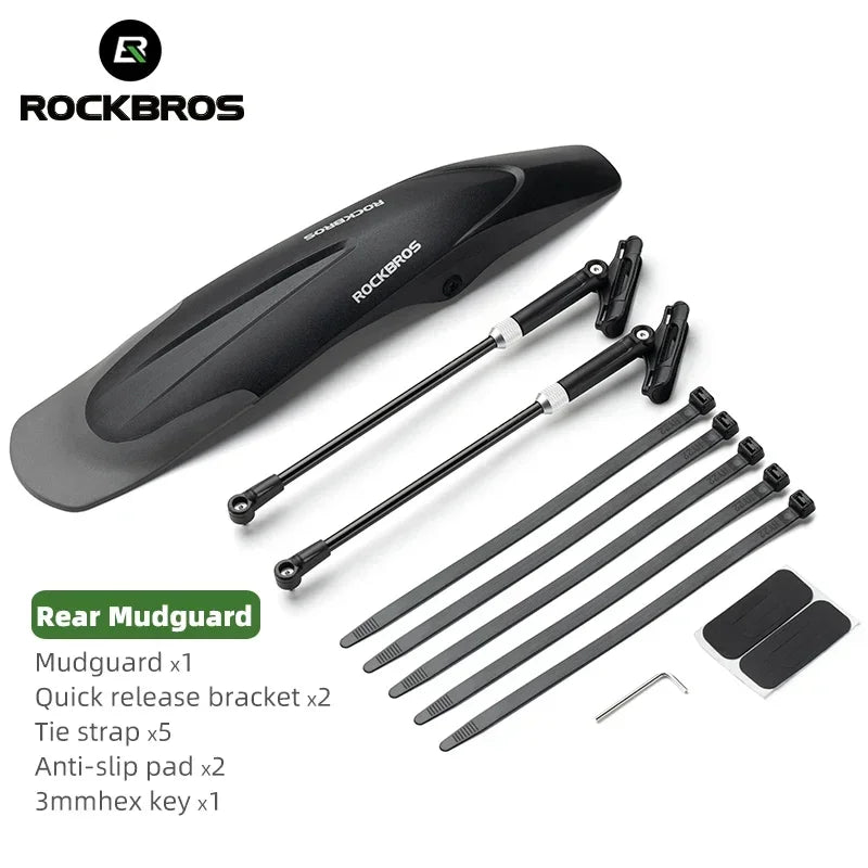 RockBros Mountain Bike Mudguard Quick Release Fender