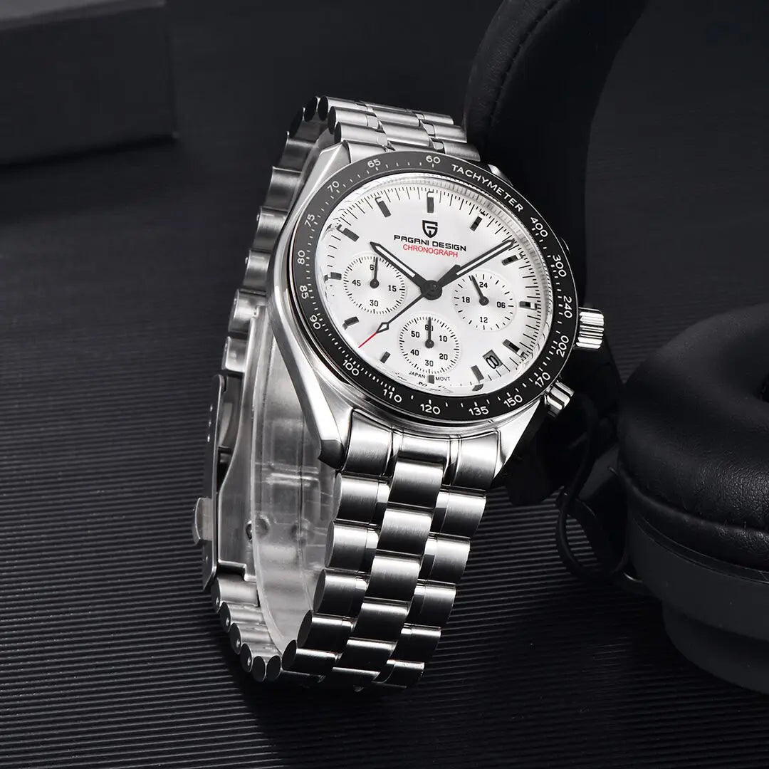 PAGANI DESIGN Moon Mens Watches Luxury Automatic Chronograph