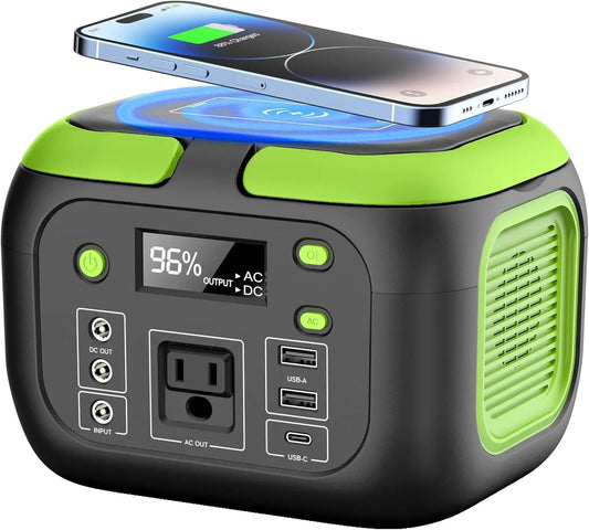 FlashFish Power Station 560W Portable Solar Generator 520Wh