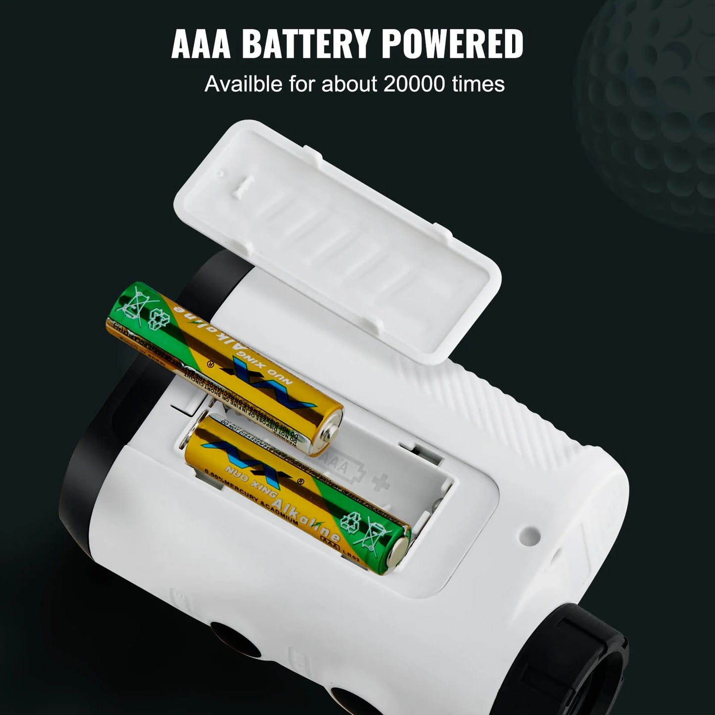 Golf Laser Rangefinder High Precision 6X Magnification for Golf/Hunting VEVOR