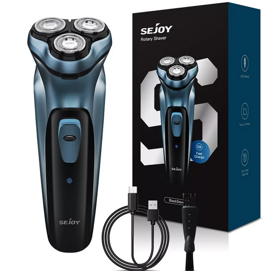 Sejoy Rechargeable Wet and Dry Shaver Pop Up Trimmer
