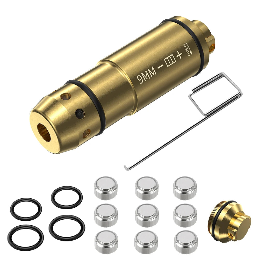 9mm Long Link Laser Training Cartridge Red Dot Tactical Bullet