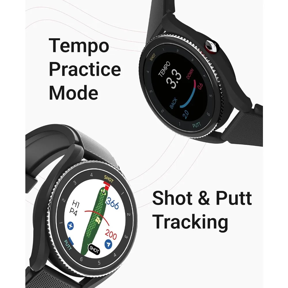 T9 Premium GPS Golf Watch/Slope Mode/Color Touchscreen/Course View/Green Undulation