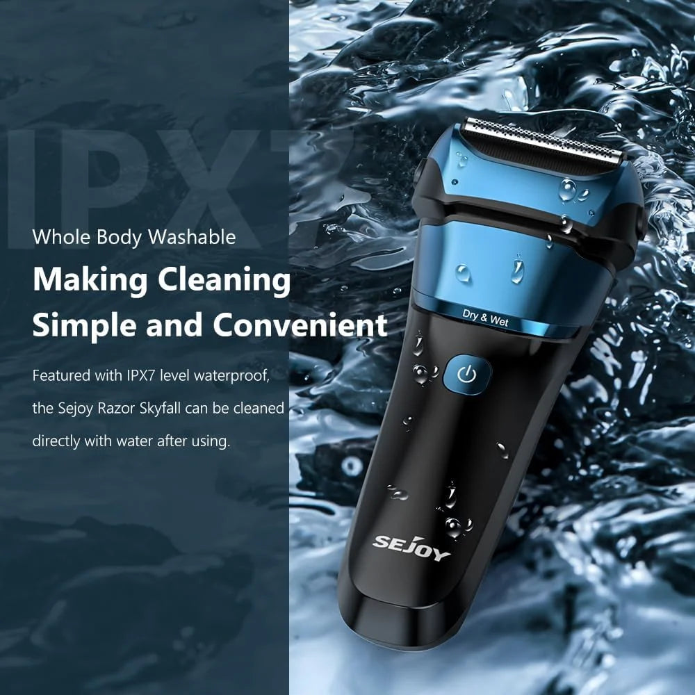 Sejoy Electric Razor for Men Electric Foil Shavers