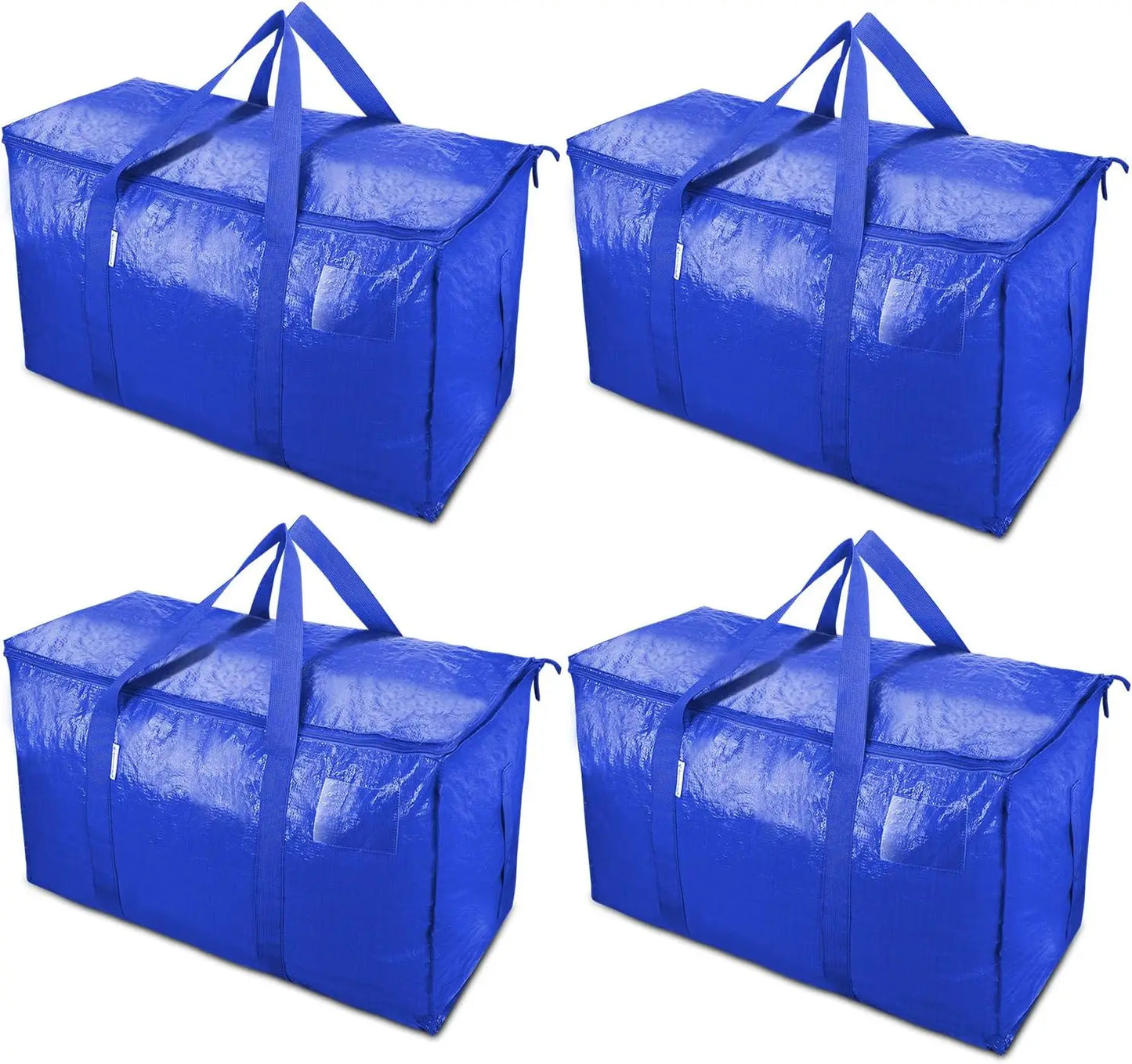 Oversized Moving Bags With Zipper And Reinforced Carry Handles
