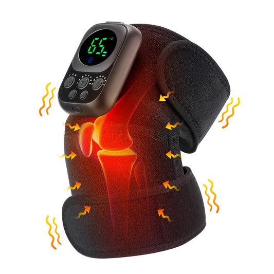 3 In 1 Shoulder Knee Elbow Heated Vibration Massager Pad