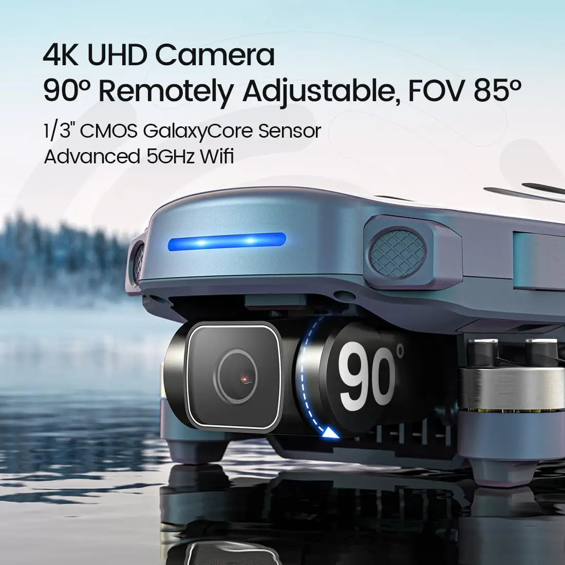 Holy Stone HS360S GPS Drone with 4K UHD Camera Features