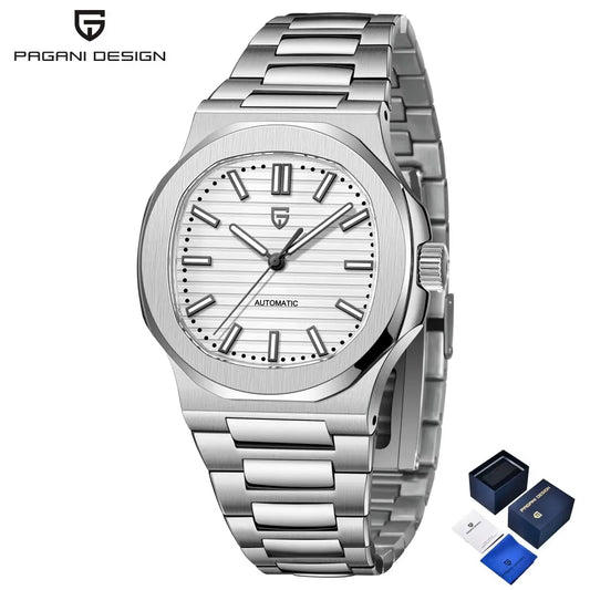 Pagani Design Luxury Automatic Mens Wristwatch Sapphire