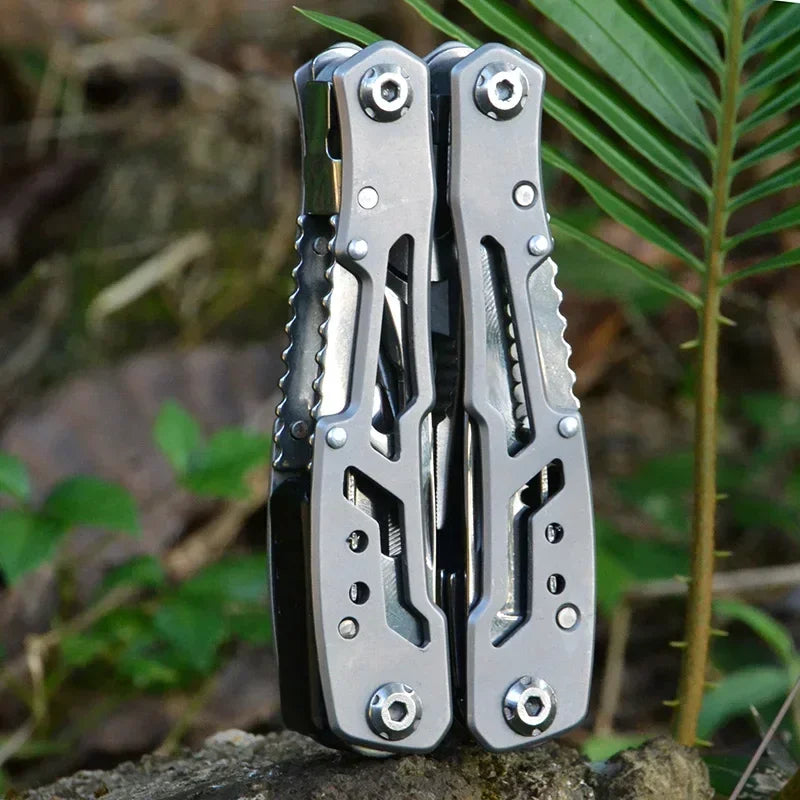 Multifunctional Outdoor Folding Pliers and Pocket Knife Tool