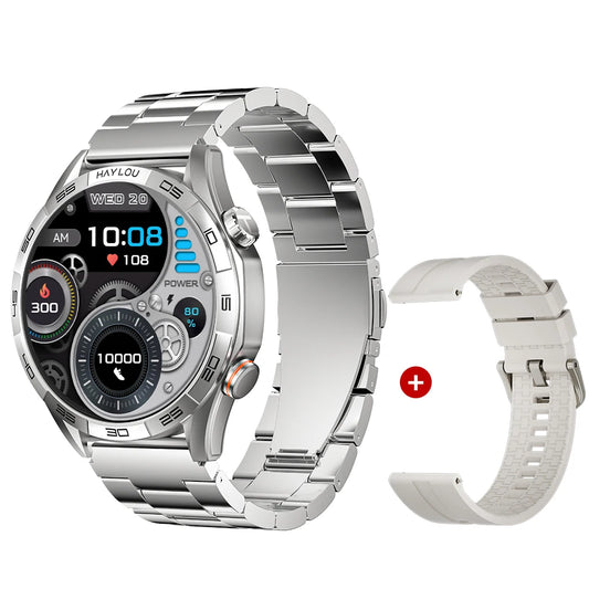 HAYLOU Solar 5 Voice Calling Smartwatch 1.58 inch AMOLED Display