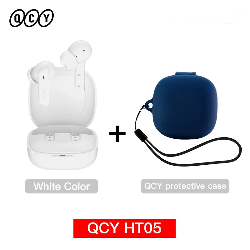 QCY HT05 ANC Wireless Earphone 40dB Noise Cancelling TWS