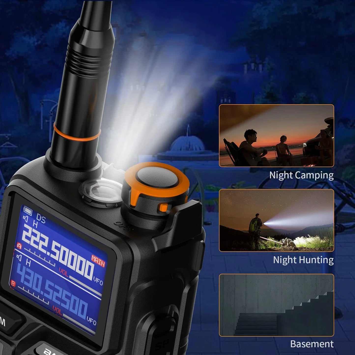 Baofeng K5 Plus Two-Way Multi-Band 10 Watt Radio Set of 2