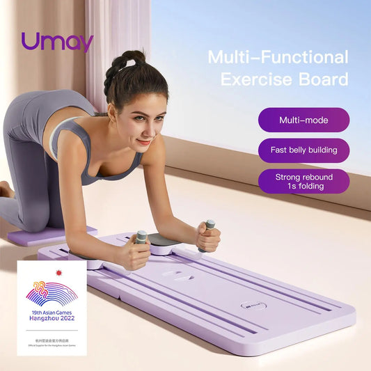 Multifunctional Ab Exercise Board Home Pilates , Core and Ski Trainer Reformer for Core and Abdominal Strength