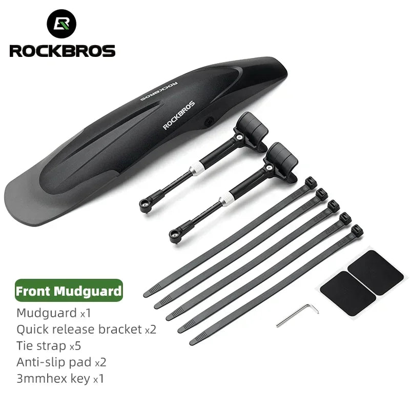 RockBros Mountain Bike Mudguard Quick Release Fender