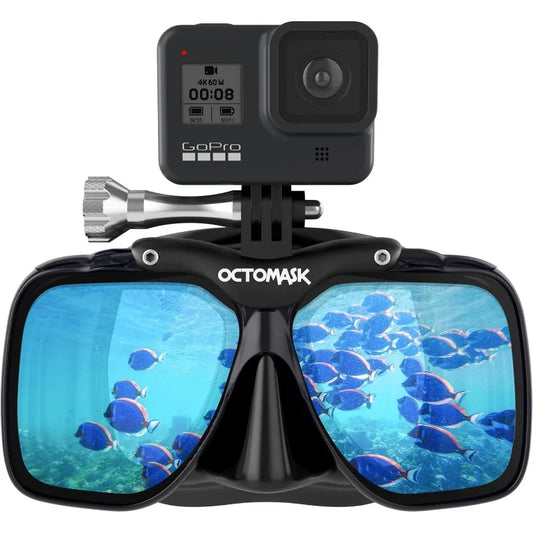 Scuba Mask w/ Mount for All GoPro Hero Cameras