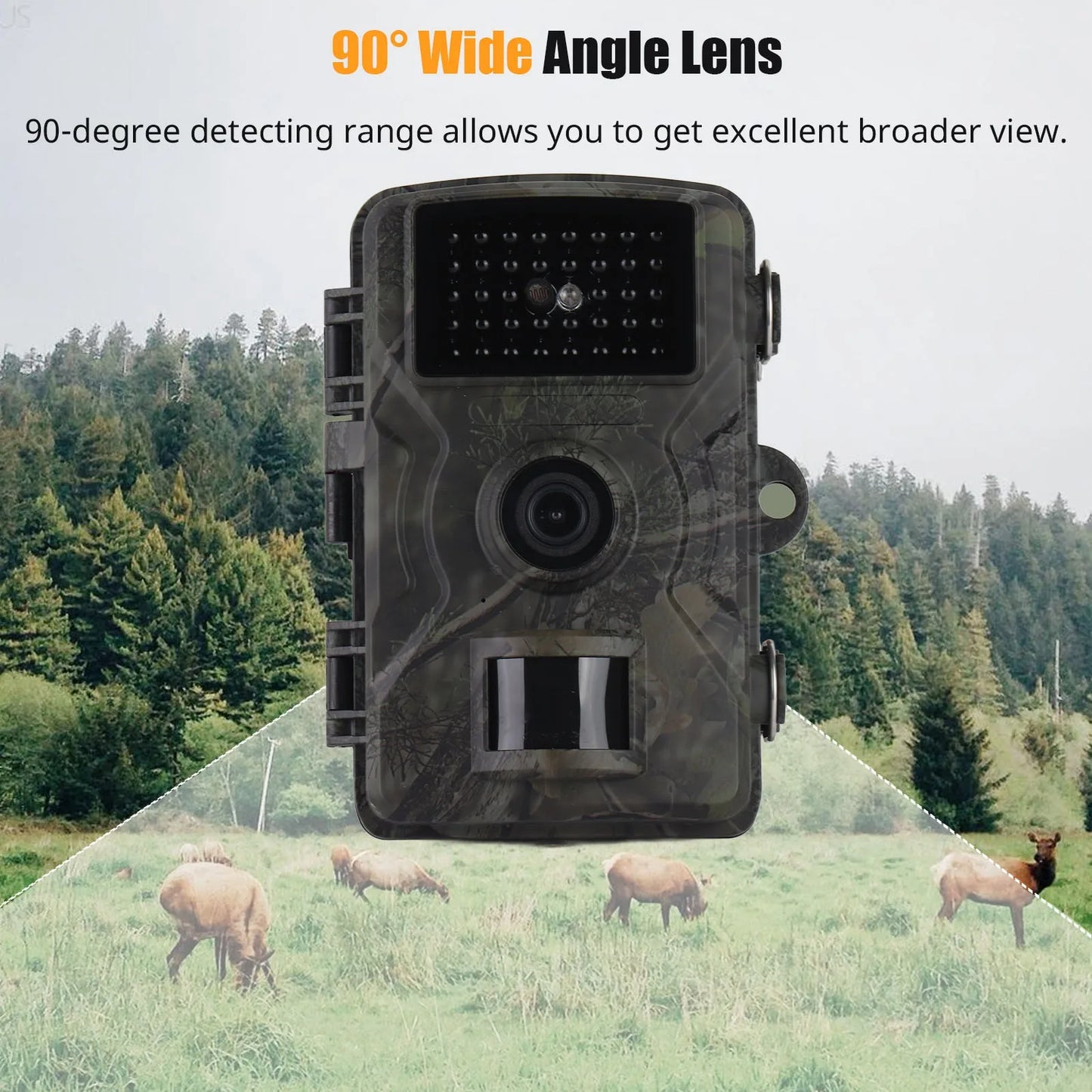 Hilitand 1080P Hunting Camera 16MP Night Vision Trail IP66