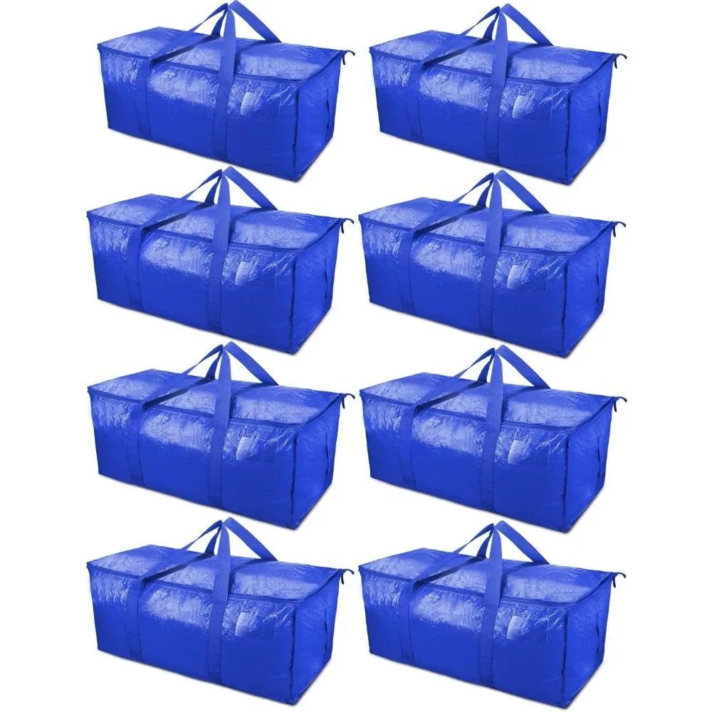 Oversized Moving Bags With Zipper And Reinforced Carry Handles