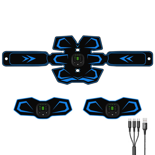 APWIKOGER EMS Electric Smart Trainer Belt With LED Display MassagerForWeightLoss