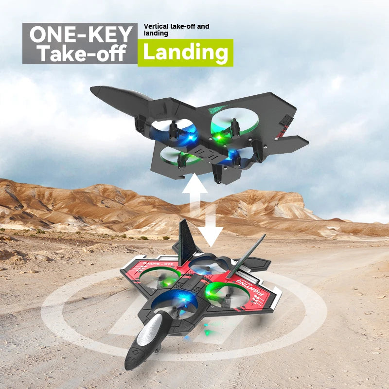 S98 RC Aircraft Fighter LED Light Glider Airplane Toys