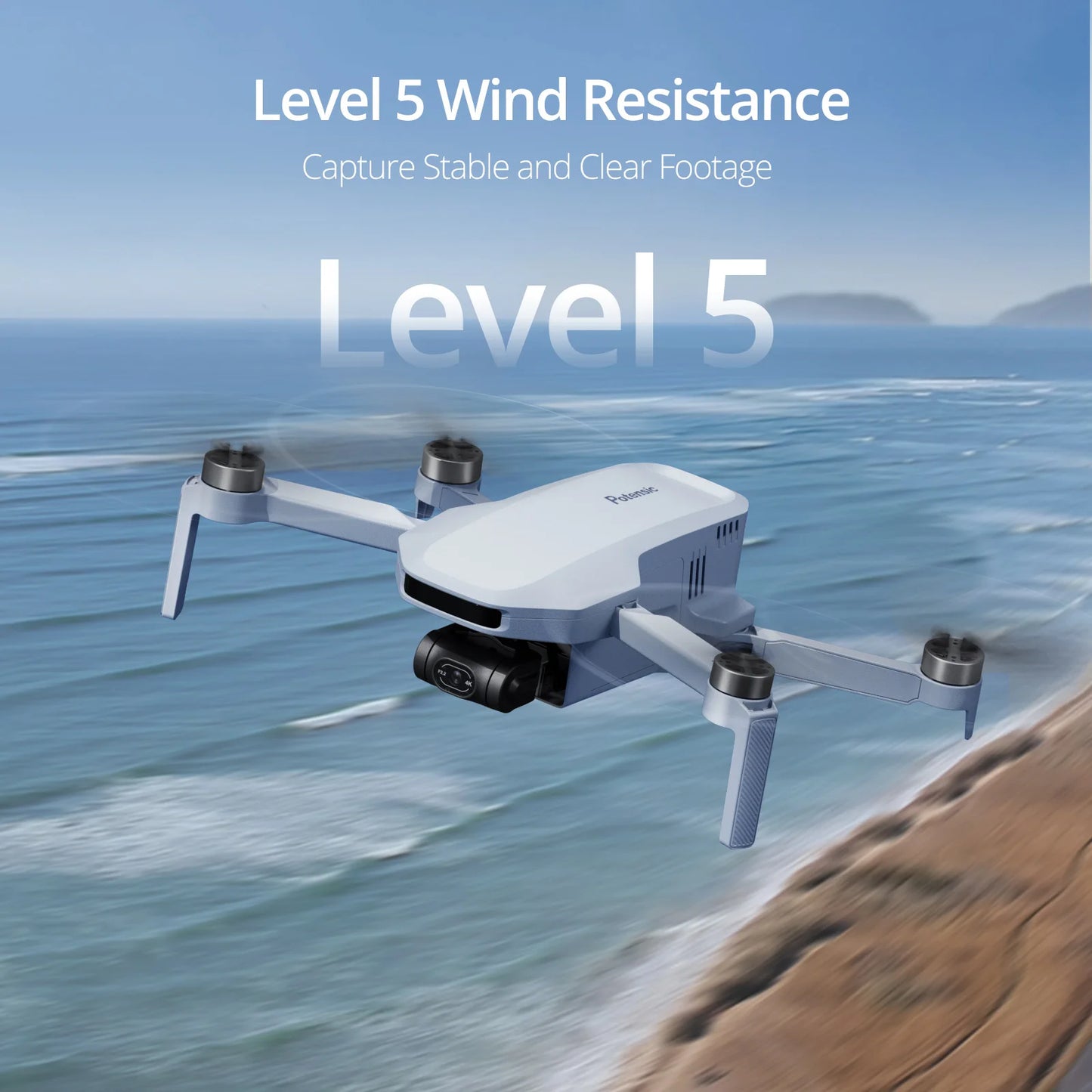 Potensic C0 Mini Drone 3 Axis Gimbal 4K Camera Quadcopter