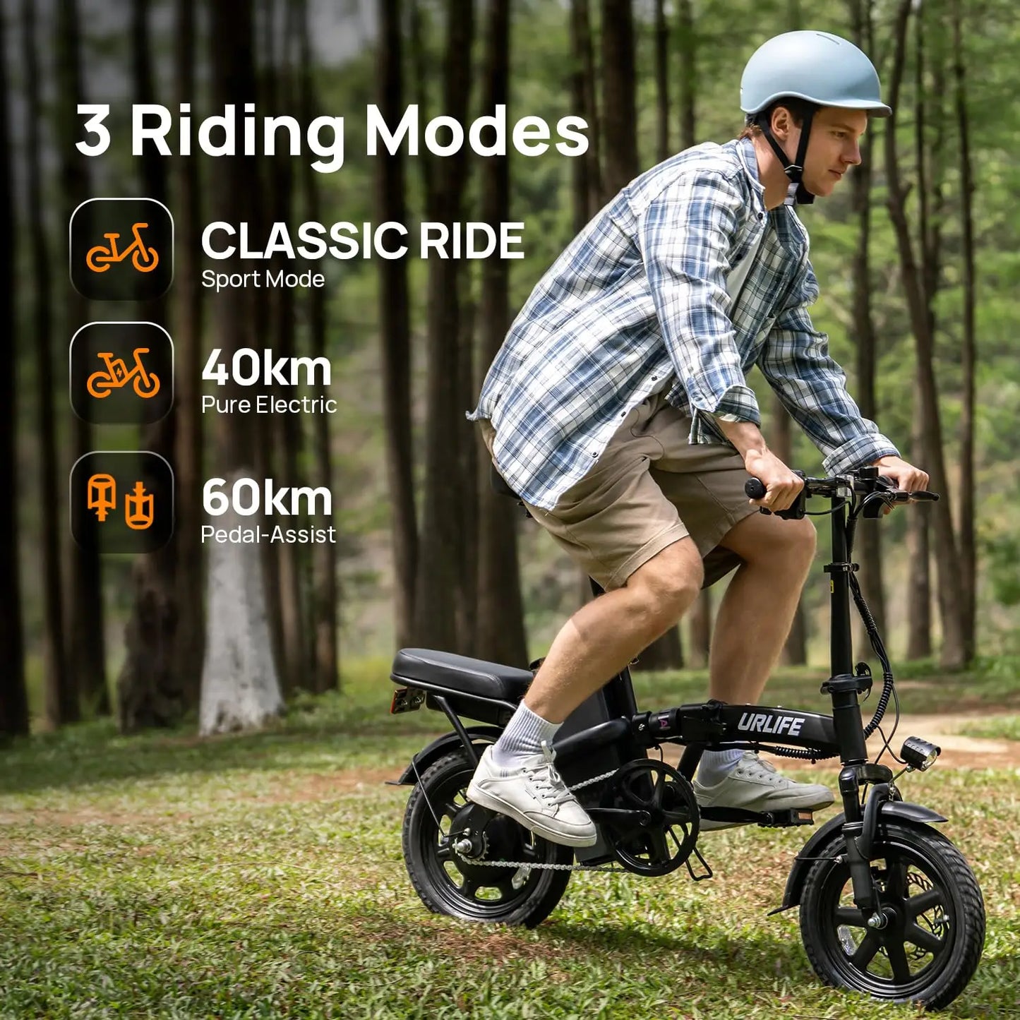 Foldable Electric Bicycle For Adults With 500W Motor