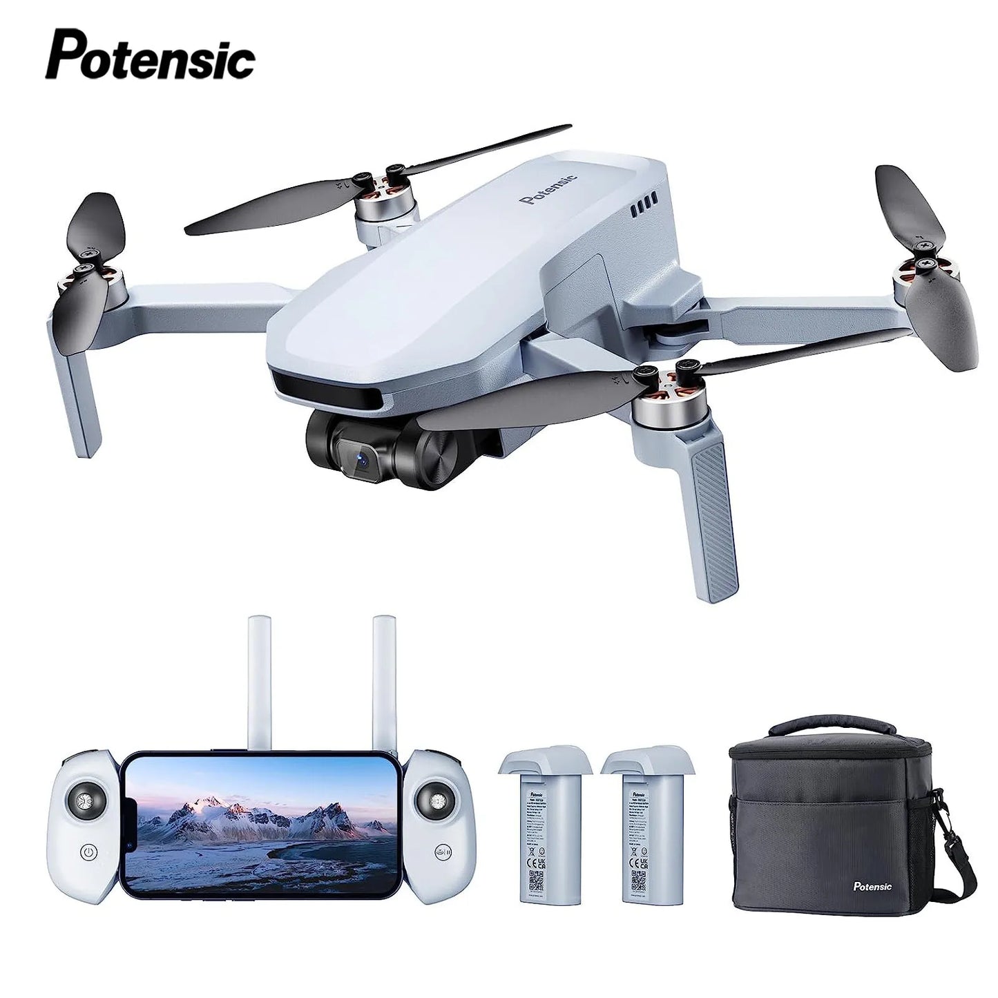 Potensic C0 Single Axis Gimbal 4K GPS Drones ATOM SE